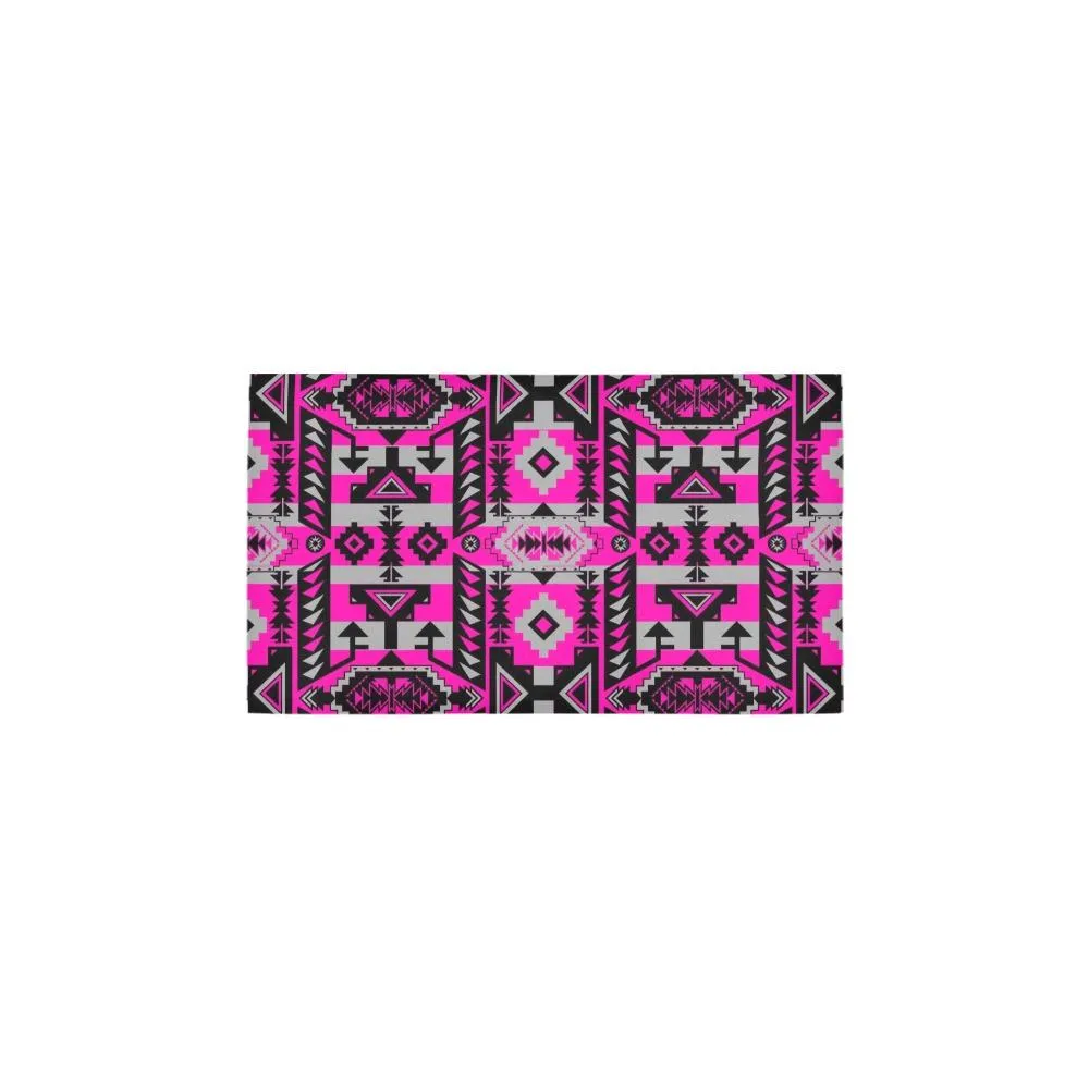 Chiefs Mountain Stunning Sunset Bath Rug 16''x 28''