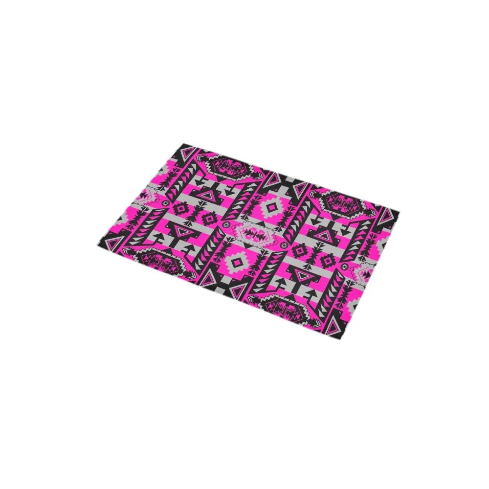 Chiefs Mountain Stunning Sunset Bath Rug 16''x 28''