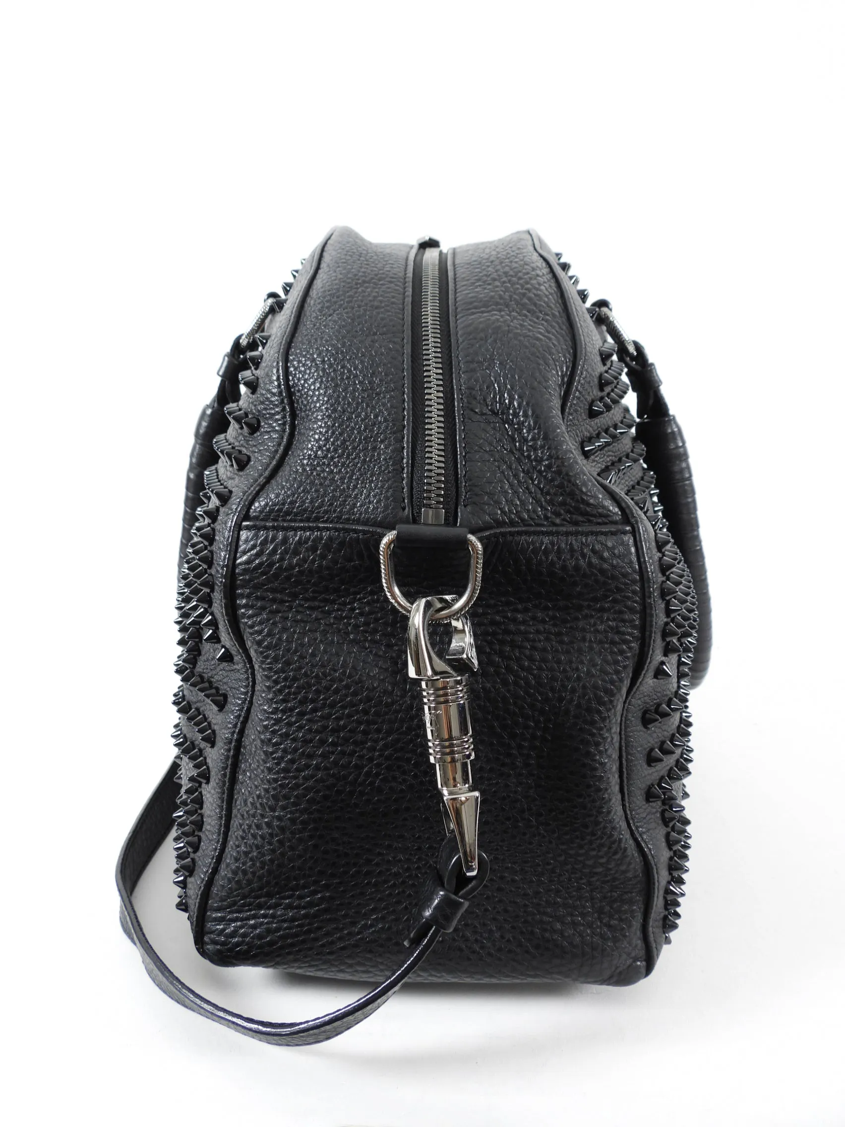 Christian Louboutin Black Panettone Large Studded Dome Bag