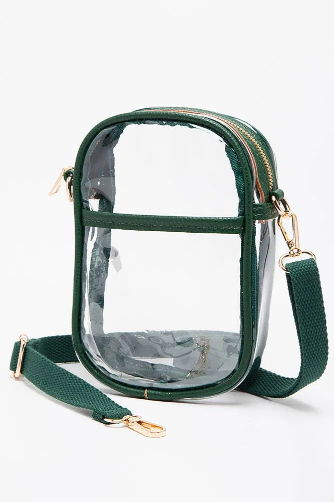 Clear Crossbody Stadium Bag