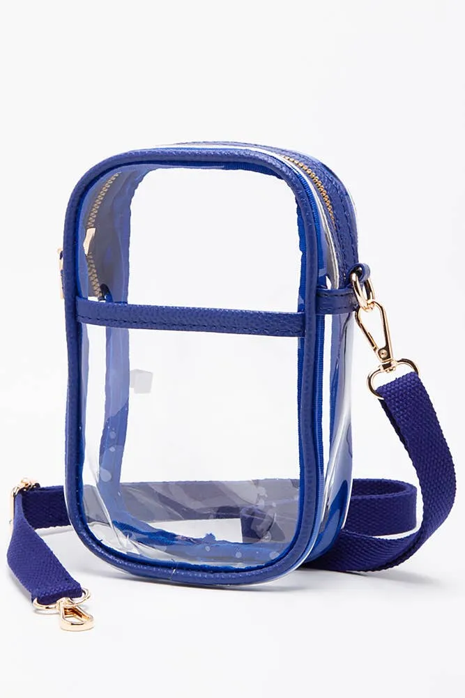Clear Crossbody Stadium Bag