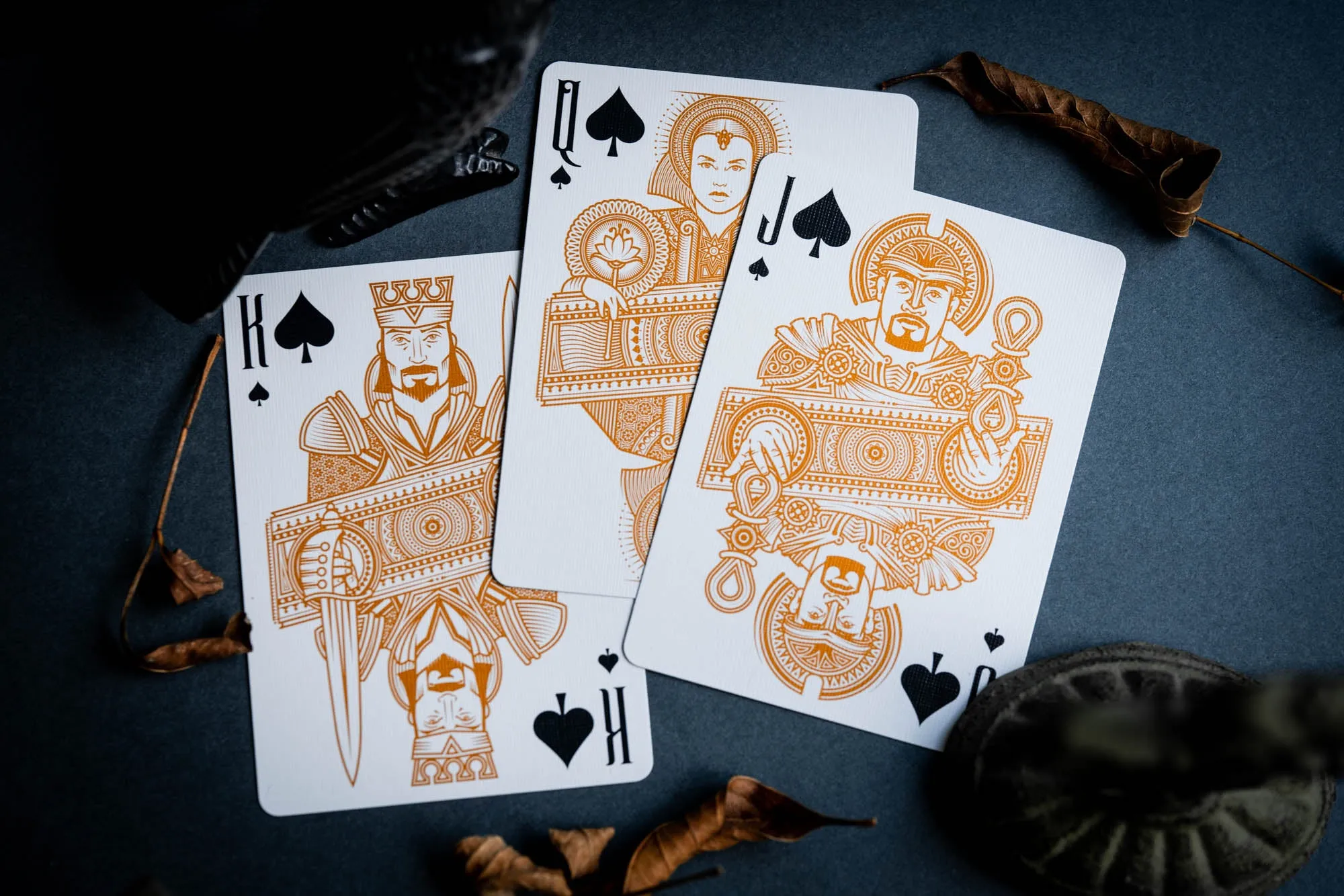 Copper Invocation Luxury Playing Cards