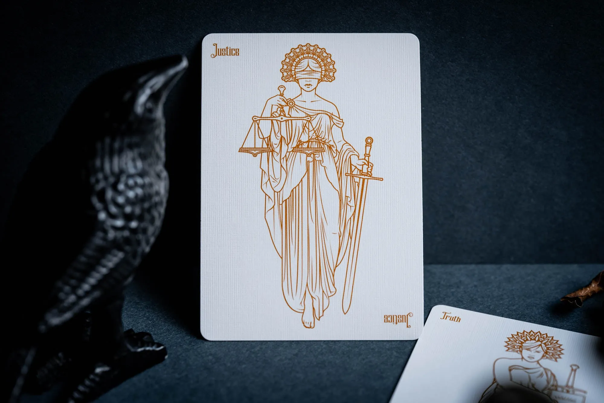 Copper Invocation Luxury Playing Cards