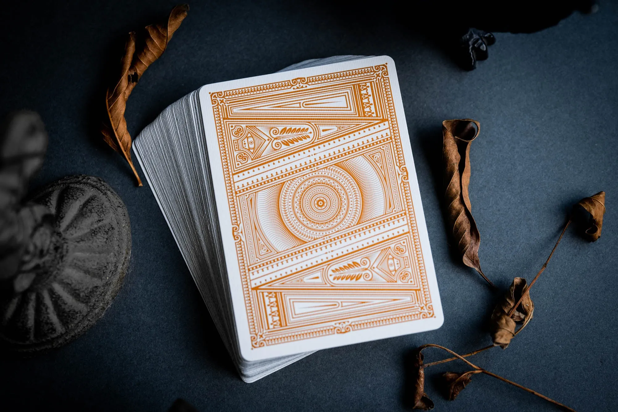 Copper Invocation Luxury Playing Cards