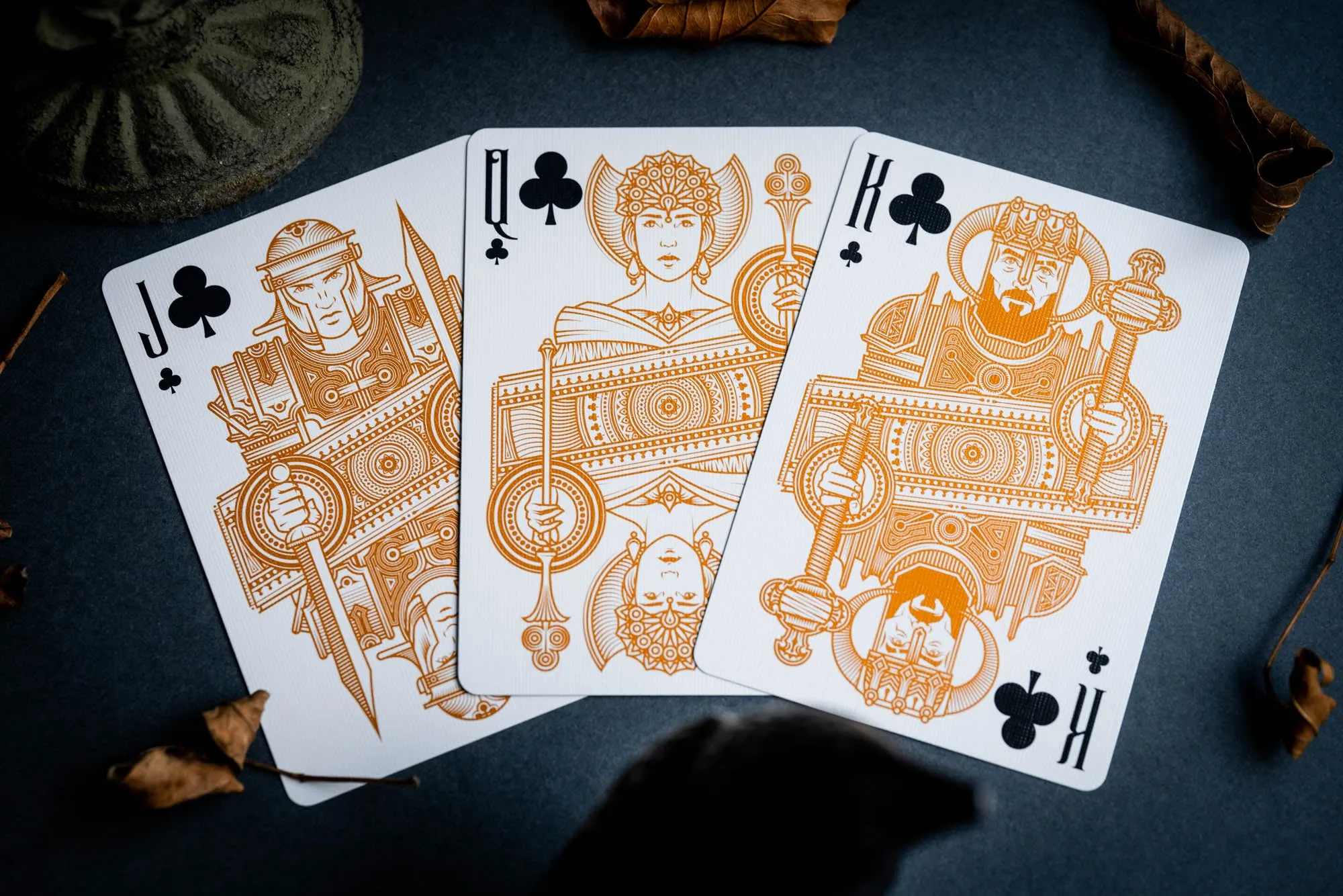 Copper Invocation Luxury Playing Cards