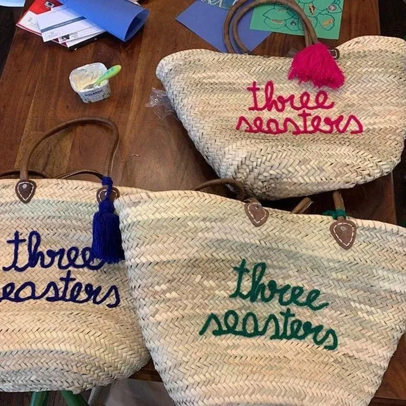 customized straw bags Personalized WEDDING GUEST GIFT monogrammed bag bridal shower bags,custom beach bag,straw tote,embroidered bag