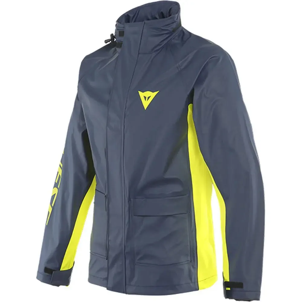 Dainese Storm 2 Rain Over Jacket Black Iris / Fluo Yellow