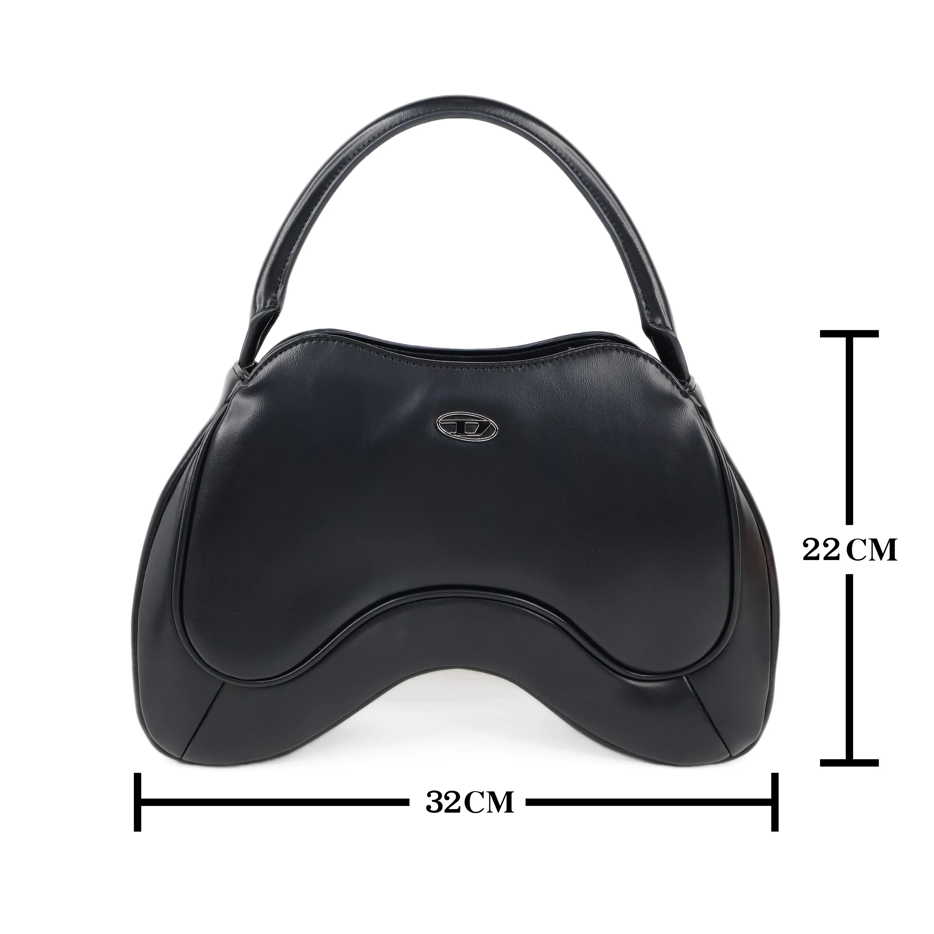 Diesel Top Handle Crossbody Bag Black