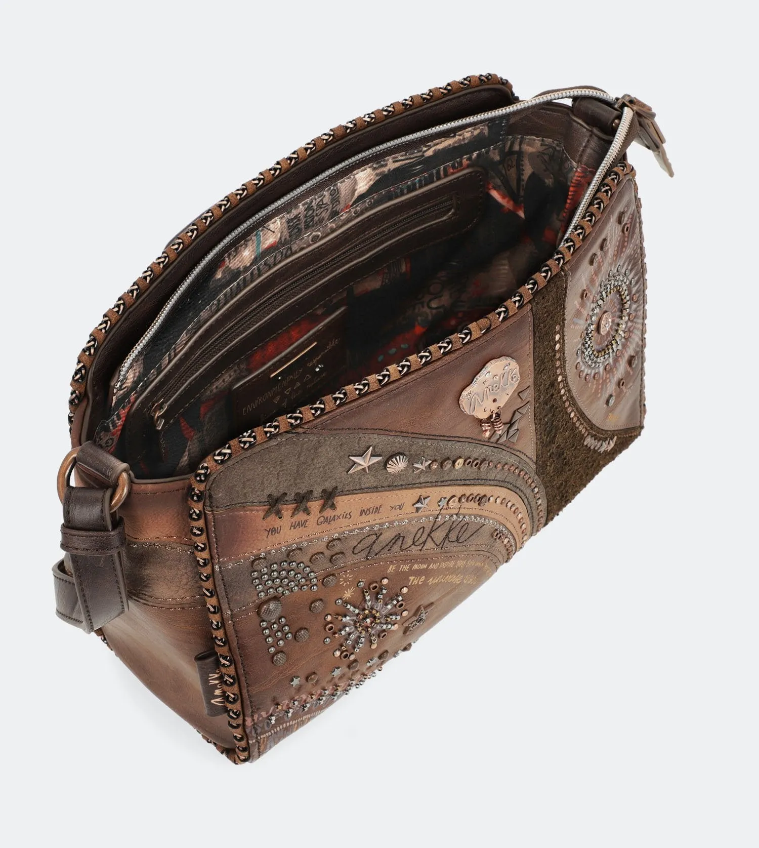 Elegant nature crossbody bag