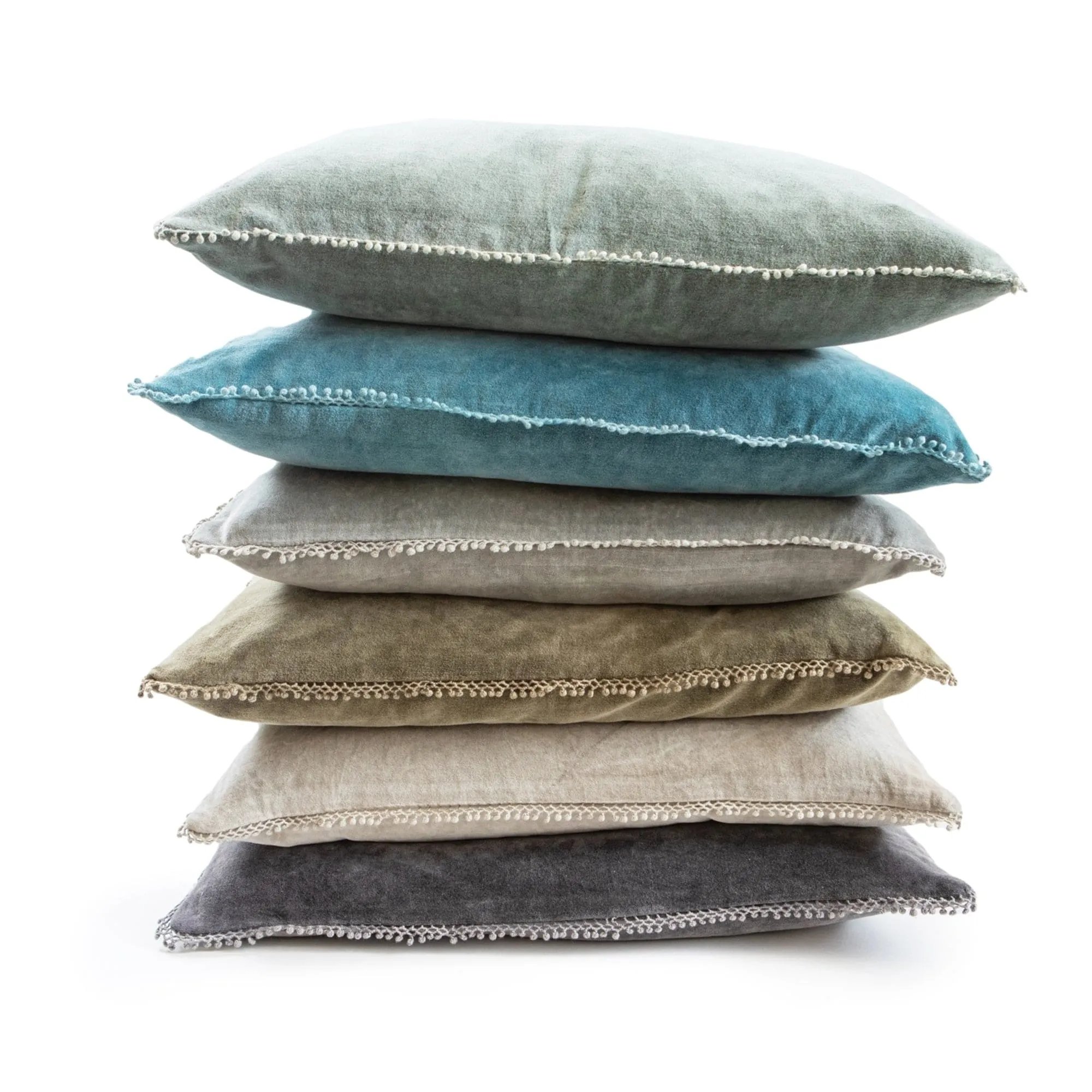 Faded Velvet Pillow 22"
