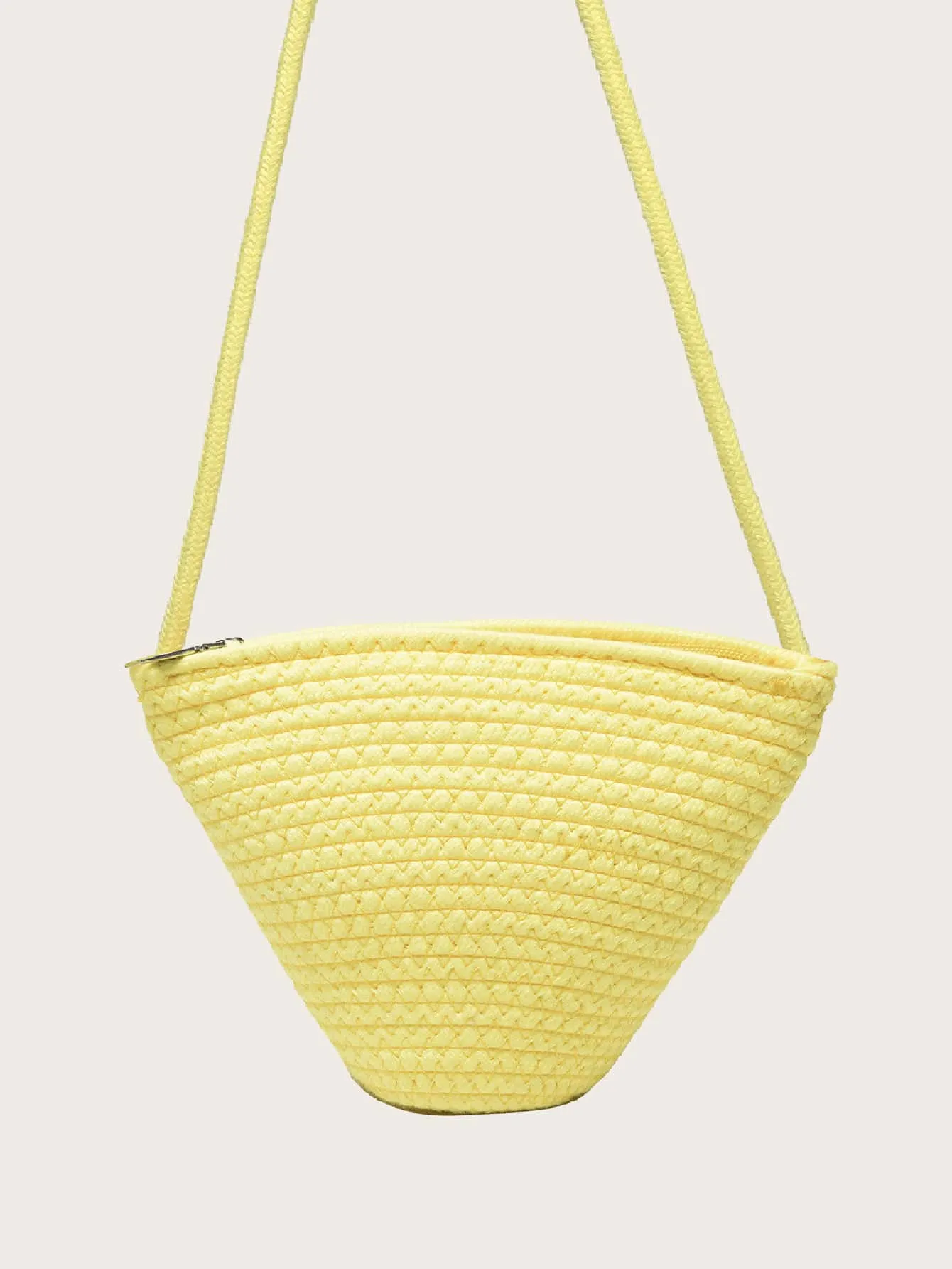 Floral Decor Crossbody Bag