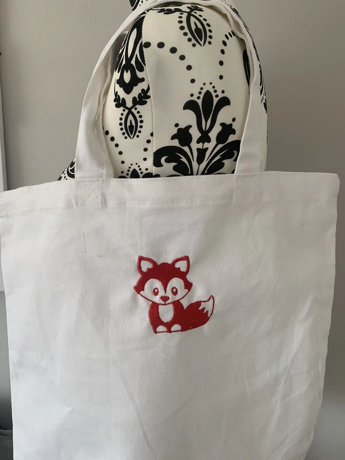 Fox B Tote / Shopper Bag - Personalised