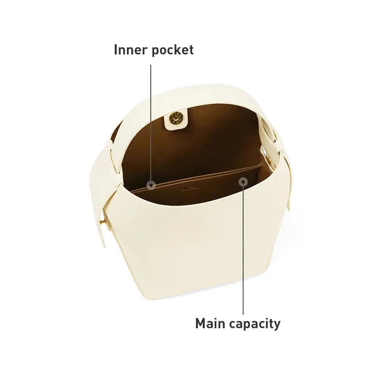 Genuine Leather Versatile Crossbody Bag