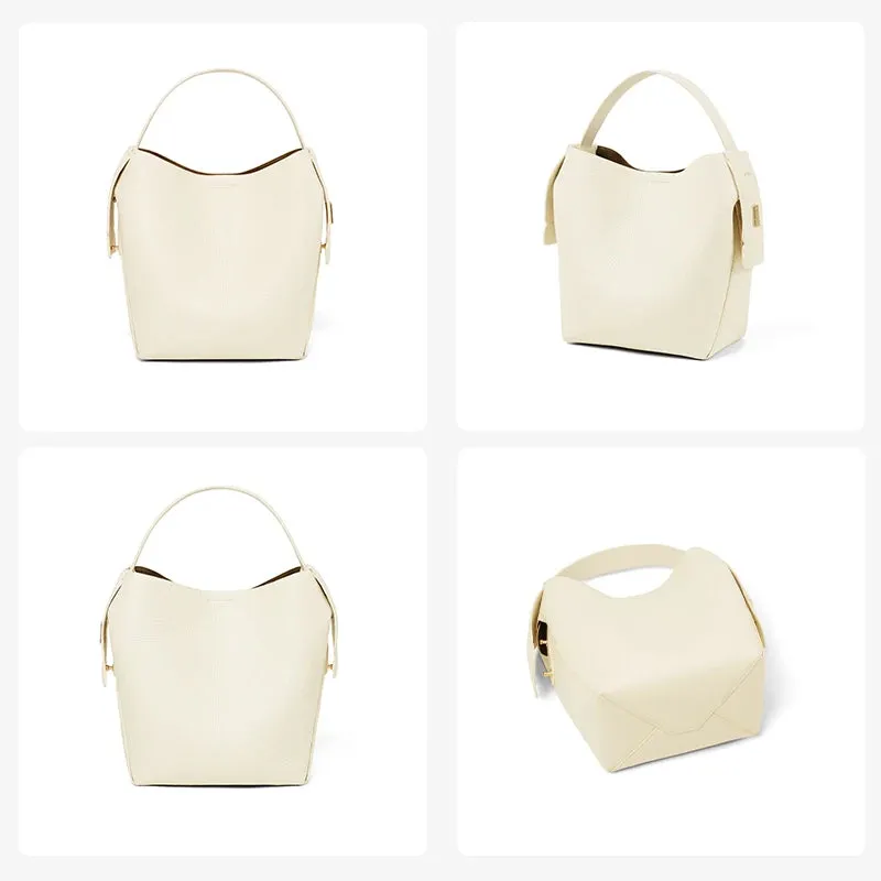 Genuine Leather Versatile Crossbody Bag