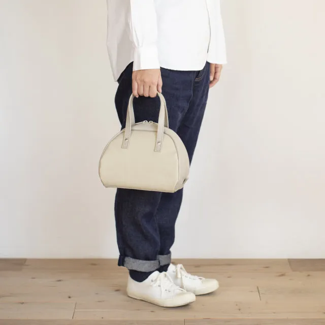 Handbag - Bowling Bag Design / Navy Blue -