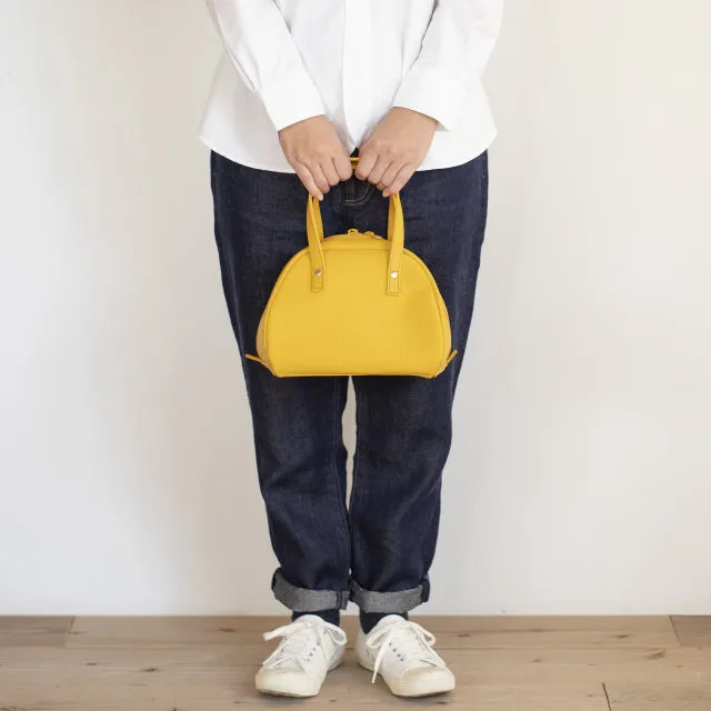 Handbag - Bowling Bag Design / Navy Blue -