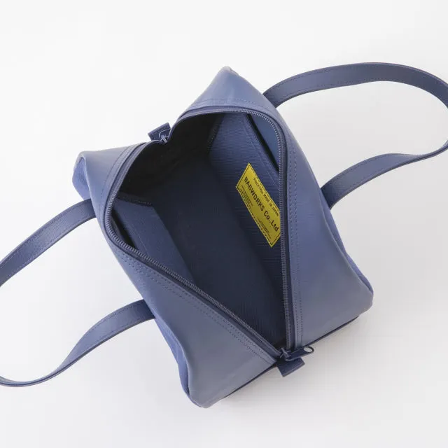 Handbag - Bowling Bag Design / Navy Blue -