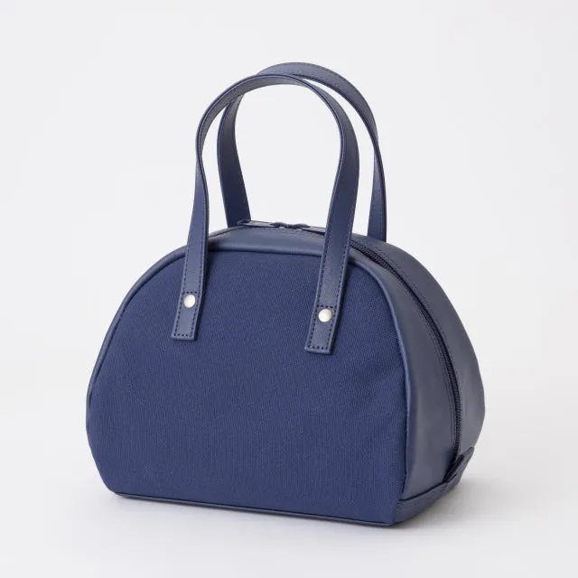 Handbag - Bowling Bag Design / Navy Blue -