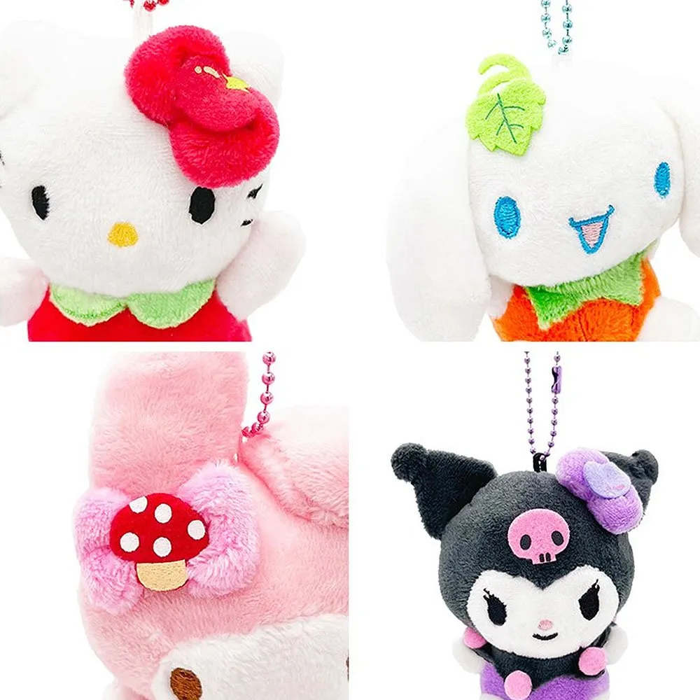Hello Kitty Garden Keychain Plush