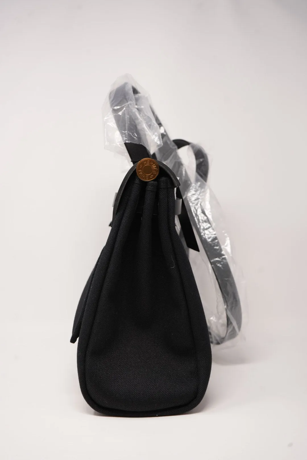 Hermes Herbag 31 Canvas Black New 2021
