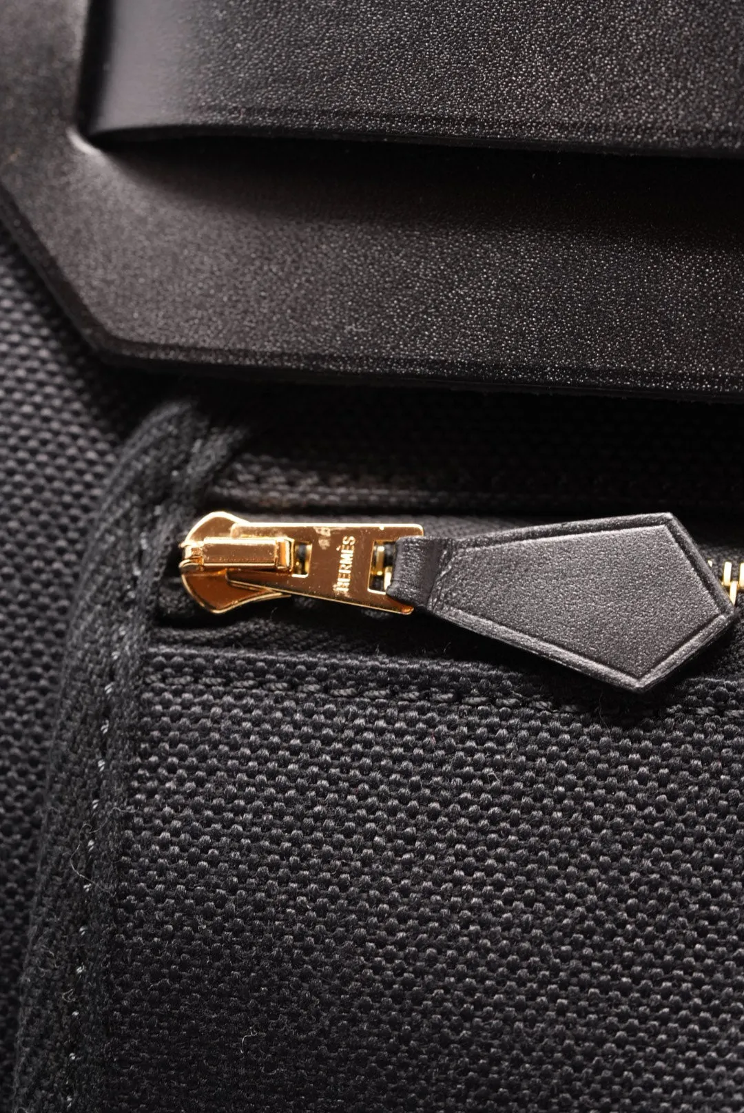 Hermes Herbag 31 Canvas Black New 2021