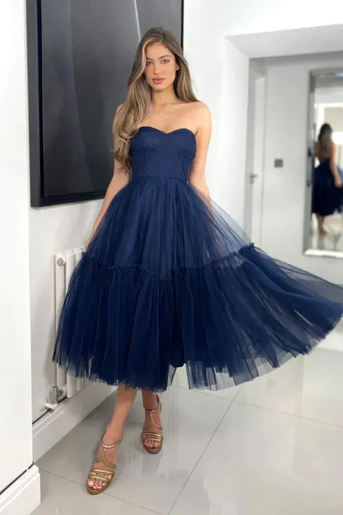 J’ADORE AUSTRALIA cocktail tiered dress in tulle