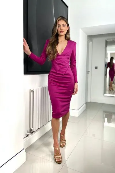 J’ADORE Australia sleeved cocktail dress