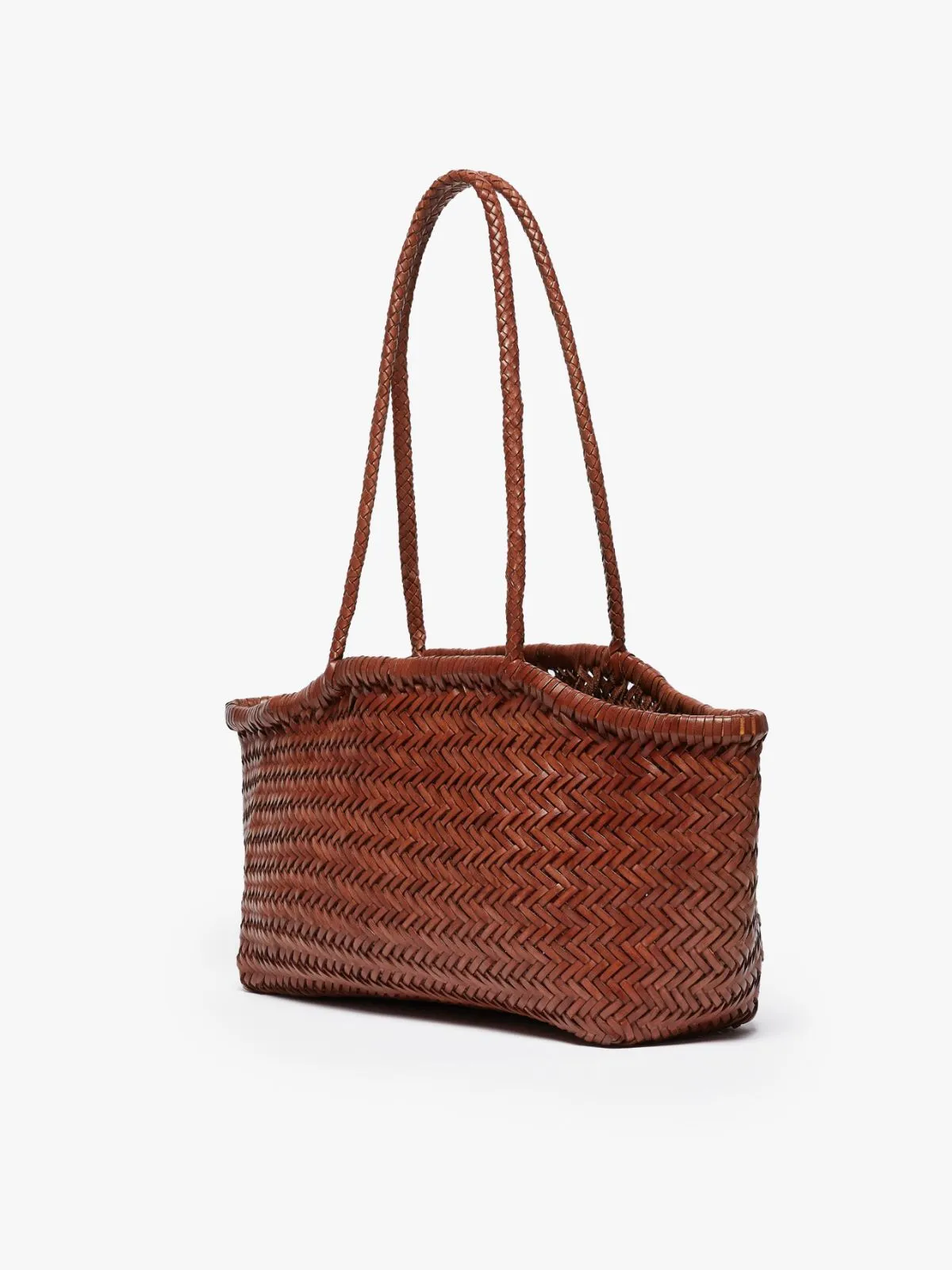 JUDITTA LEATHER SHOPPING TOTE