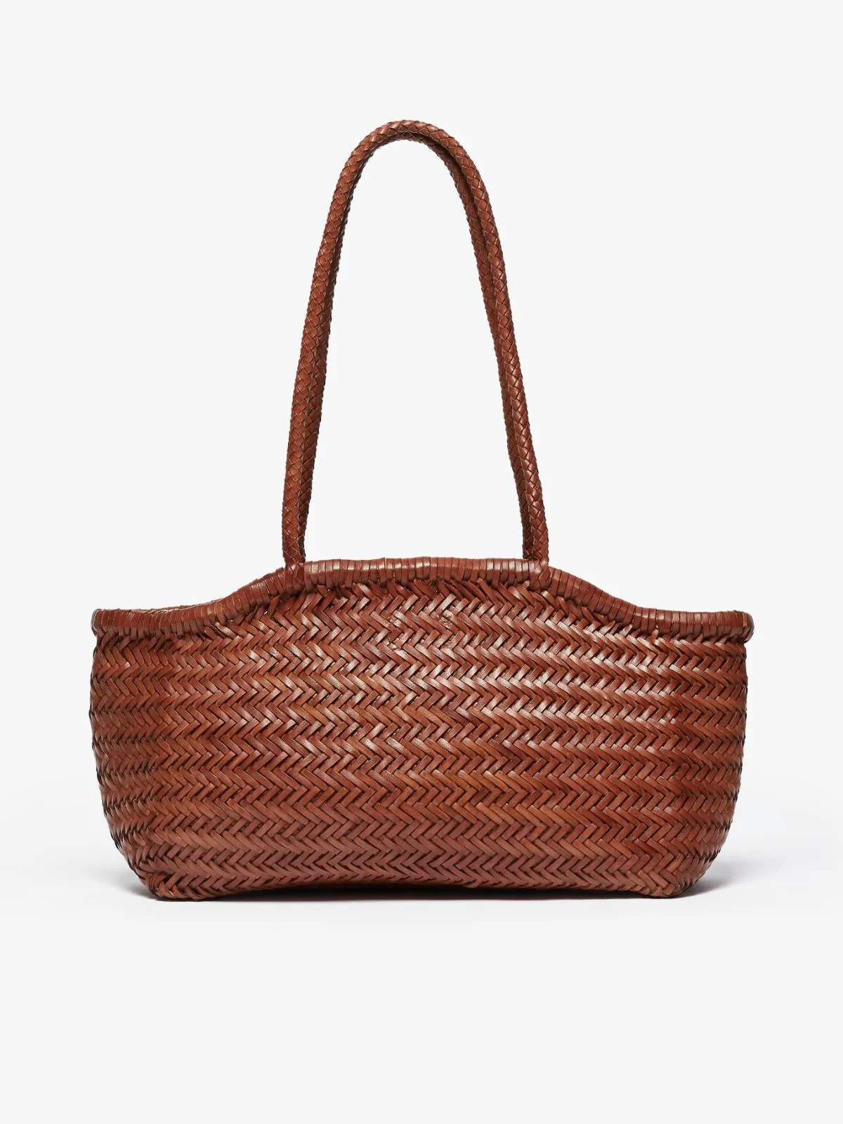 JUDITTA LEATHER SHOPPING TOTE