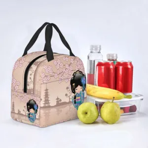 Kawaii Japanese Keiko Kokeshi Doll Lunch Bag