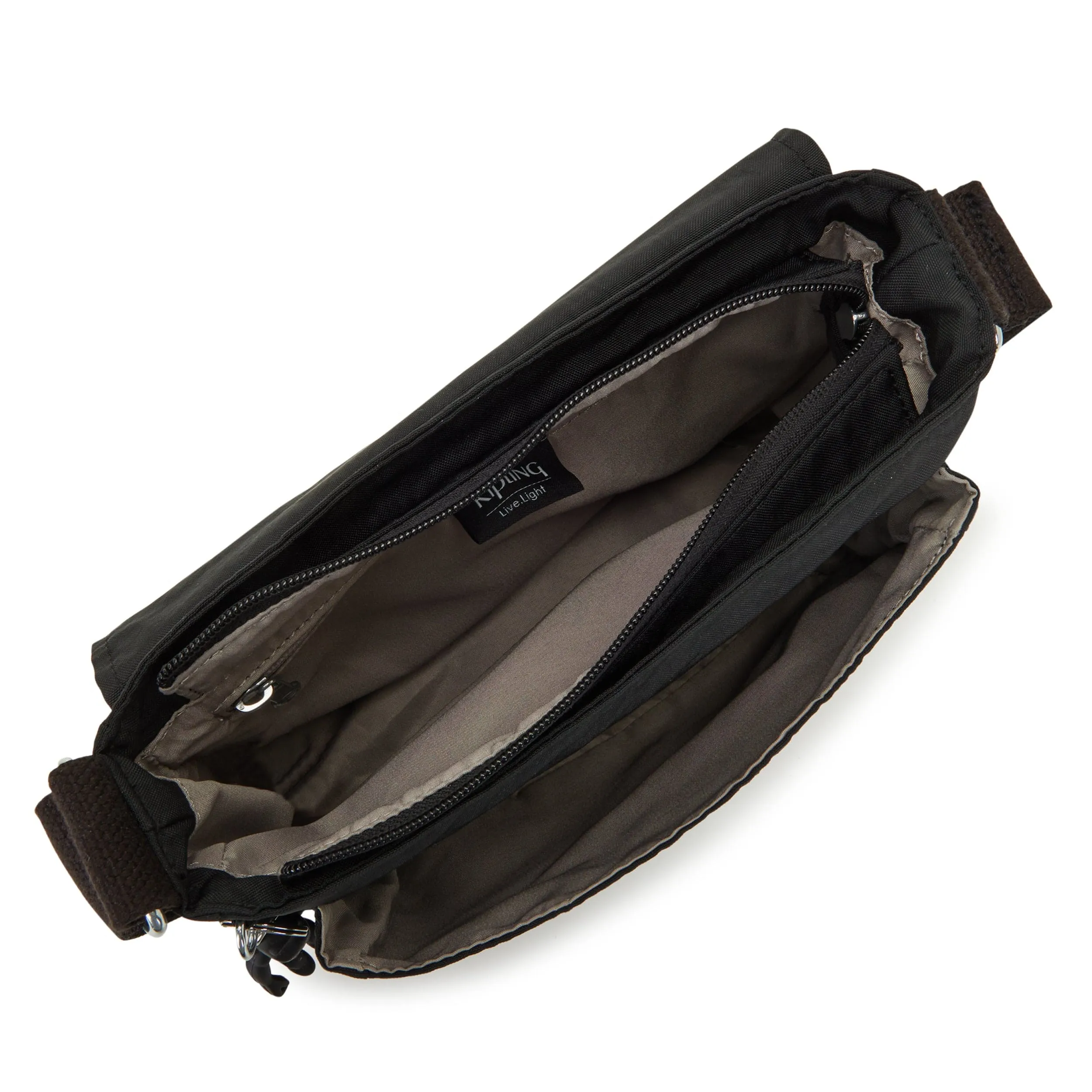 Kipling Loreen M Black Noir Medium Crossbody Bag C2I7729-P39
