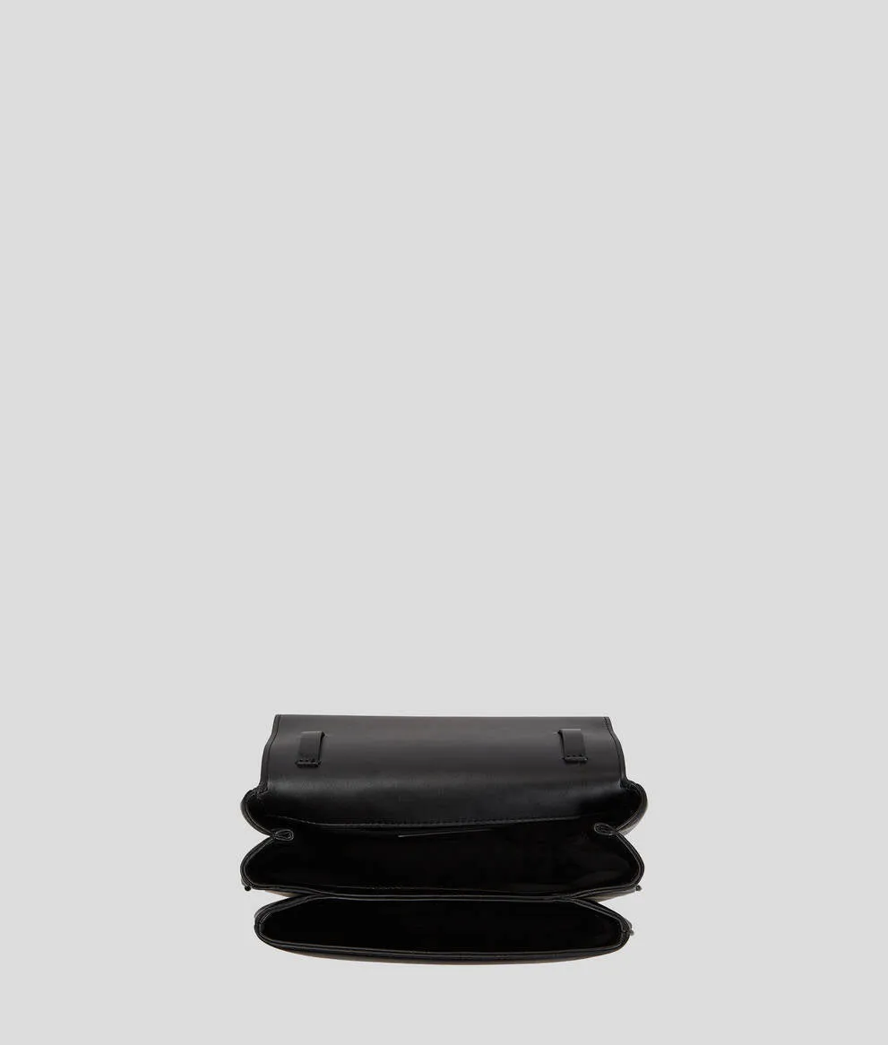 K/LETTERS FLAP CROSSBODY BAG