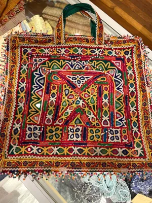 KUTCH THELI BAG - DESERT OASIS