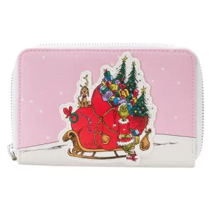 LF Dr Seuss Grinch Sleigh ZipAround Wallet