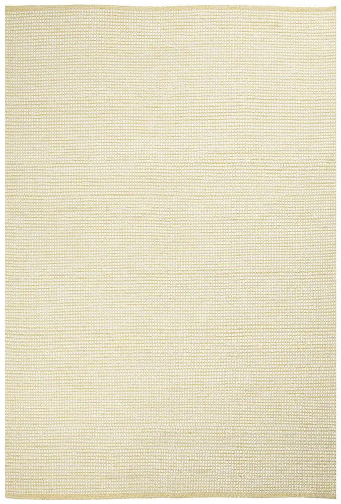 Loft Stunning Wool Yellow Rug