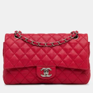 Medium Classic Caviar Double Flap