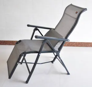 Metal 180 Degree Net Relax Chair (Full) - Blackgrey