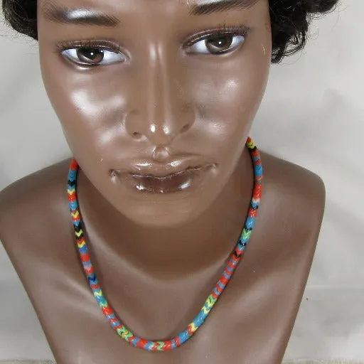 Multi-colored Men's Surfer Necklace