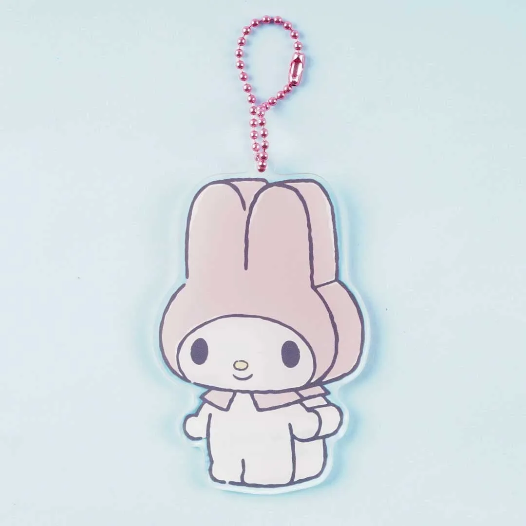 My Melody 3D Name Plate Acrylic Charm