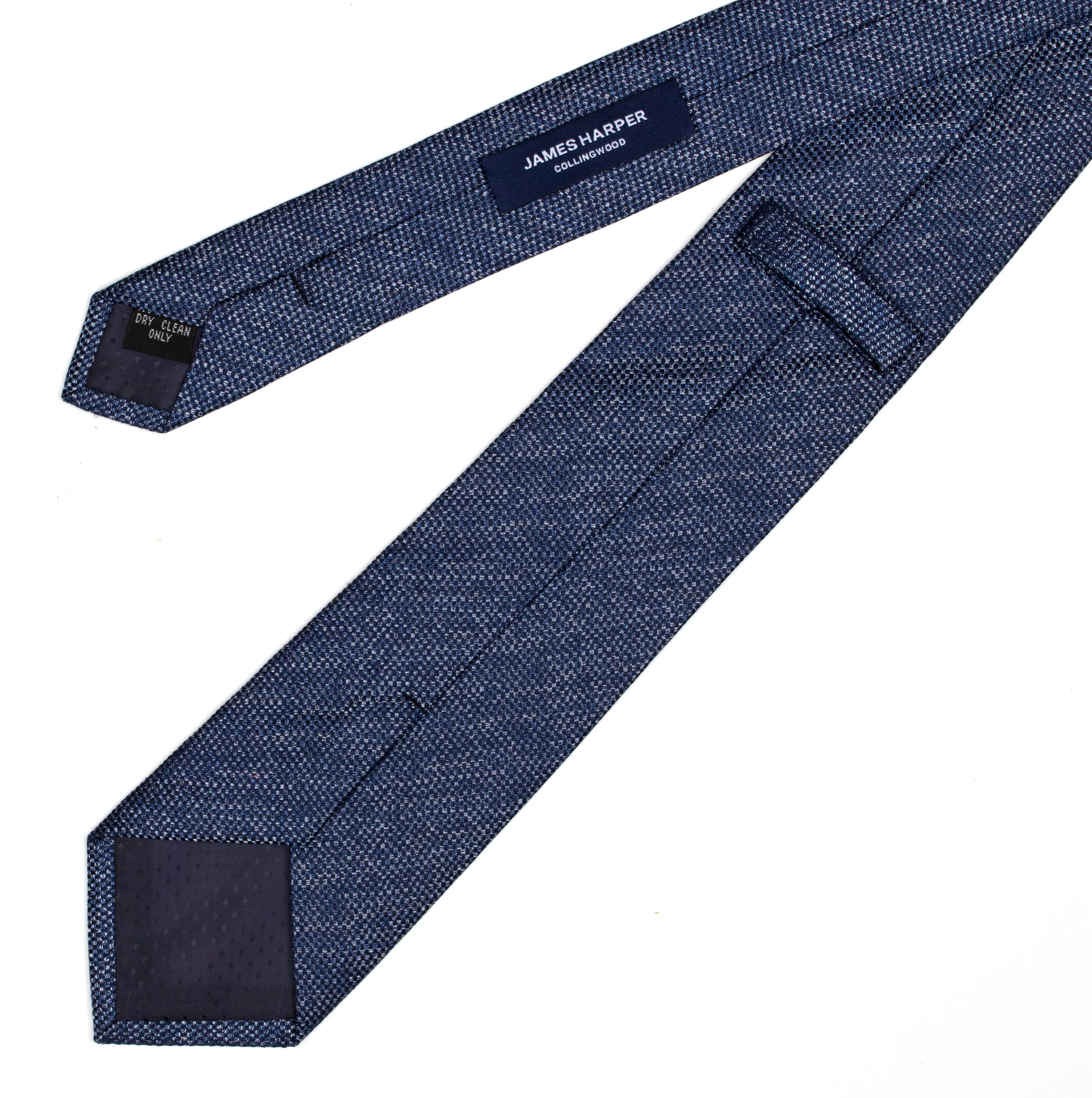 Navy Texture Tie