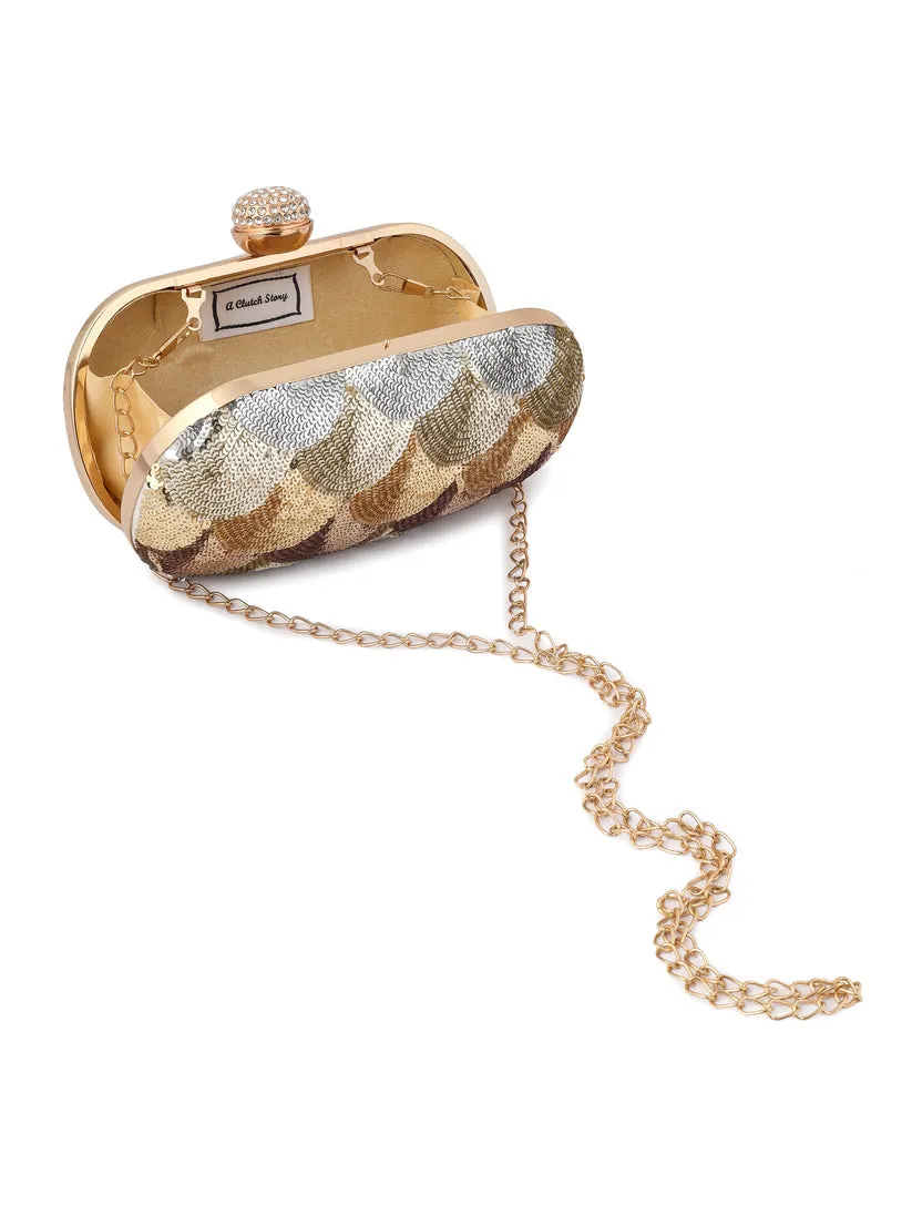 Ombre Capsule Clutch
