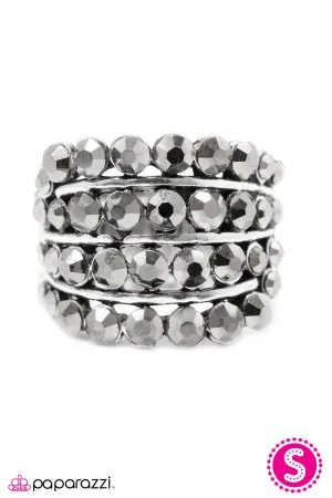 Open Door Jewelry - Cha-Ching - Silver Ring - Paparazzi Accessories