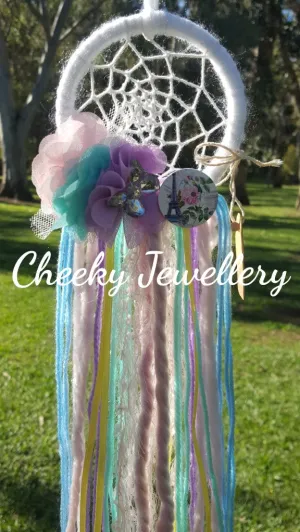 Pastel Paris Mini dreamcatcher
