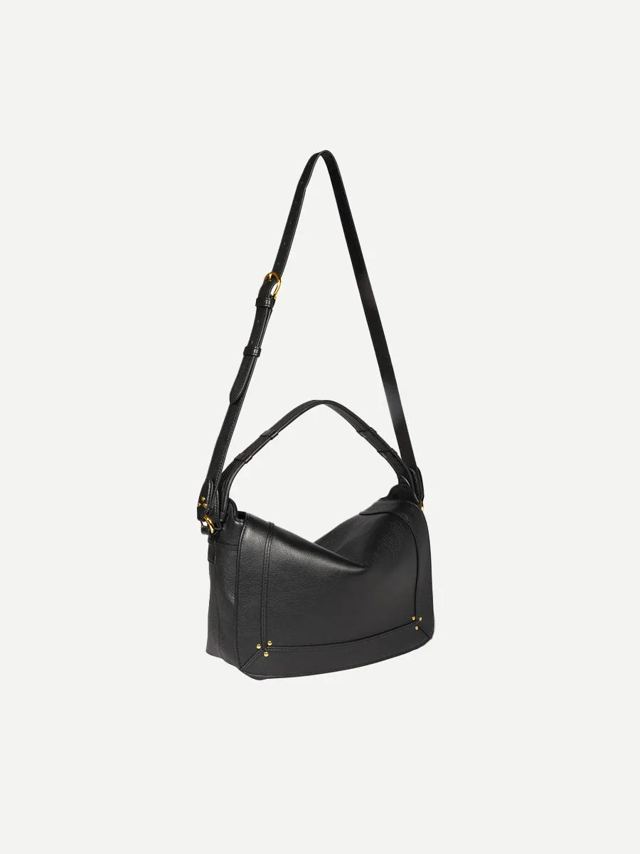 Pepito Medium Bag in Noir Brass