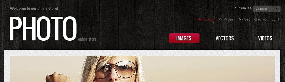 Photography Magento Website Design