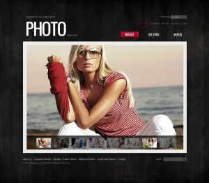 Photography Magento Website Design