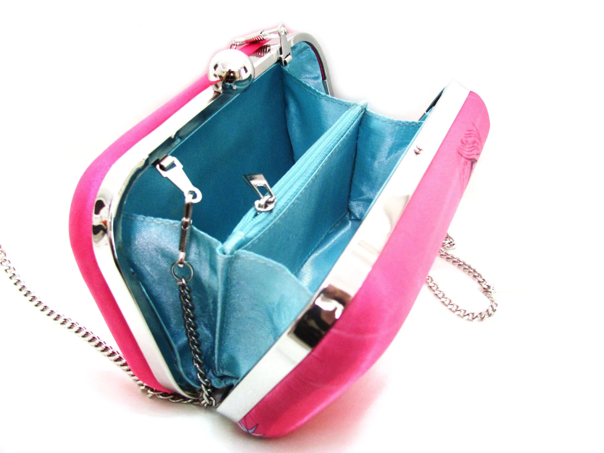 Pink Rock Ghungroo Box Clutch