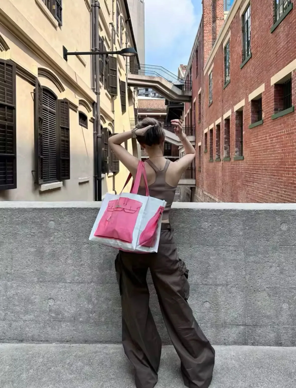 Printed shopping bag