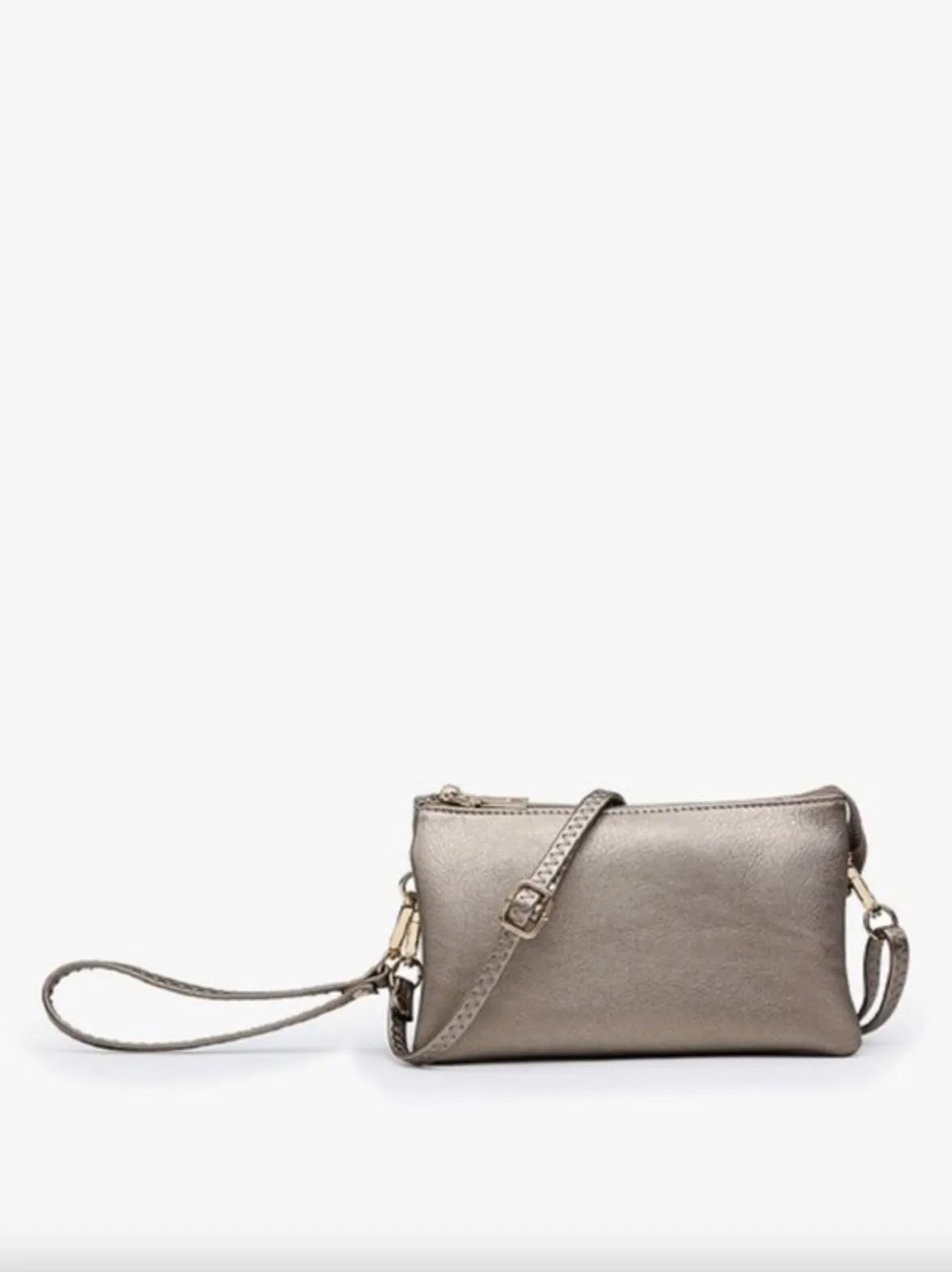 Riley Metallic Crossbody