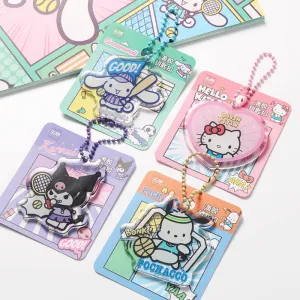 Sanrio Characters Eposy Acrylic Charm Keychain